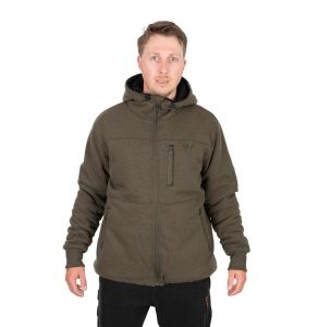 Fox Bunda Sherpa Jacket Green Black 